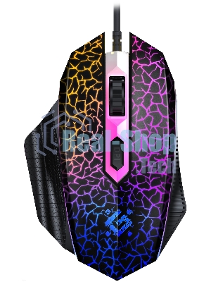 Комплект клавиатура+мышь Defender Alion GS-987 проводной, USB, 2400 DPI, чёрный
