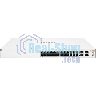 Коммутатор HPE JL684B Aruba Instant On 1930 24G Class4 PoE 4SFP/SFP+ 370W
