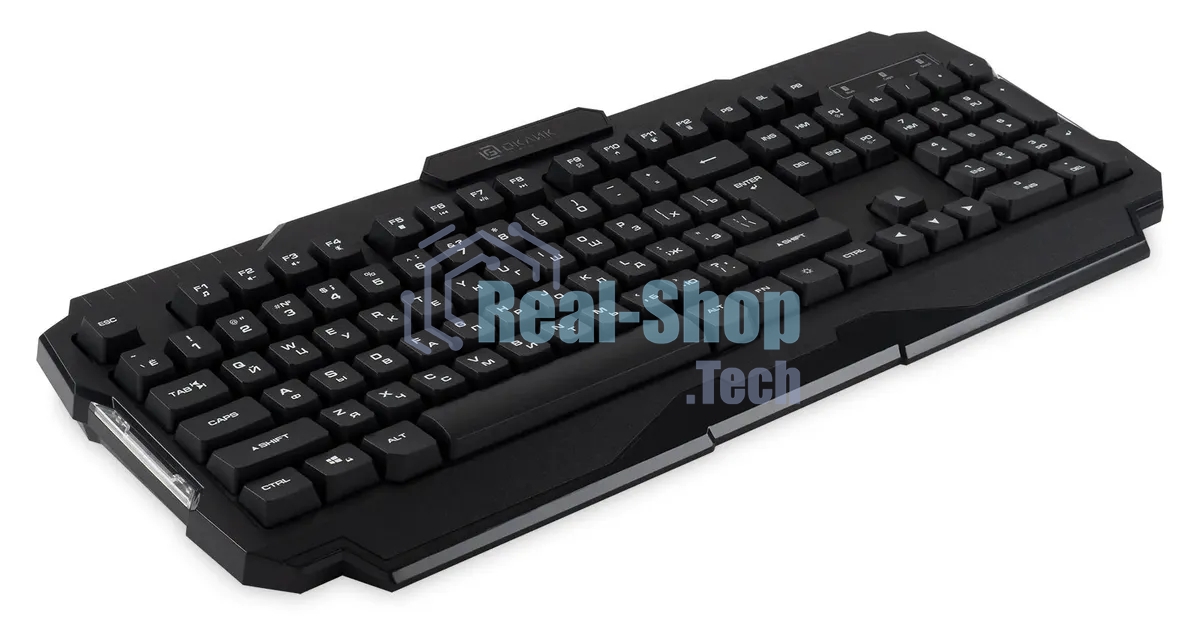 Клавиатура Oklick 757G HW2 проводная, USB Type-A, чёрный