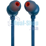 Проводные наушники JBL Tune 310C синий, внутриканальные, микрофон