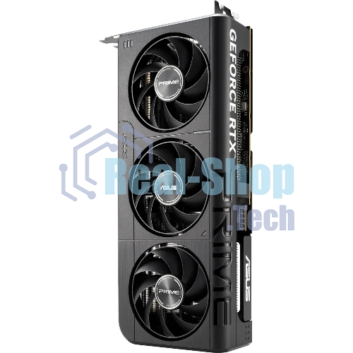 Видеокарта ASUS Prime GeForce RTX 5050 OC, NVIDIA RTX 5050, 8 ГБ GDDR6, 128 бит, PCI-e 5.0, 1xHDMI, 3xDP, 2707 МГц