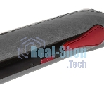 Выпрямитель для волос Homestar HS-8015 серебристый/красный, 25 мм, 200 °C, 1 режим