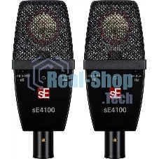 Микрофон конденсаторный sE Electronics SE 4100 Pair подобранная пара универсальных студийных конденсаторных микрофонов с большой диафрагмой 1