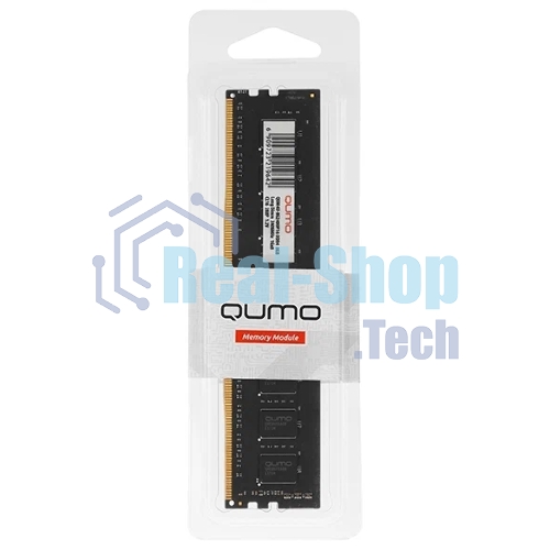 Оперативная память Qumo, DDR4, 8GB (1x8GB), 3200MHz, CL22, DIMM