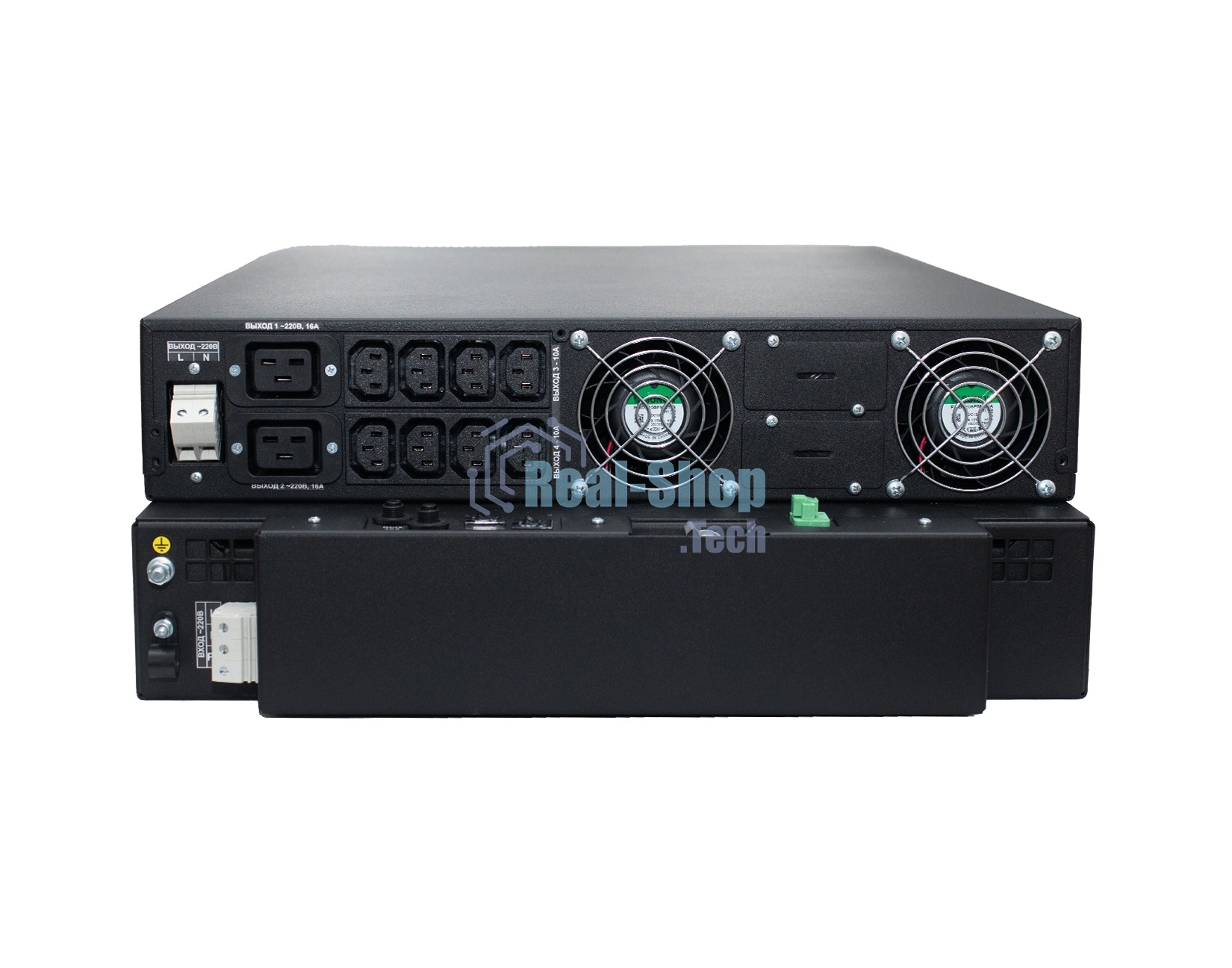 Источник бесперебойного питания Штиль STR1106SL 5400Вт 6000ВА черный