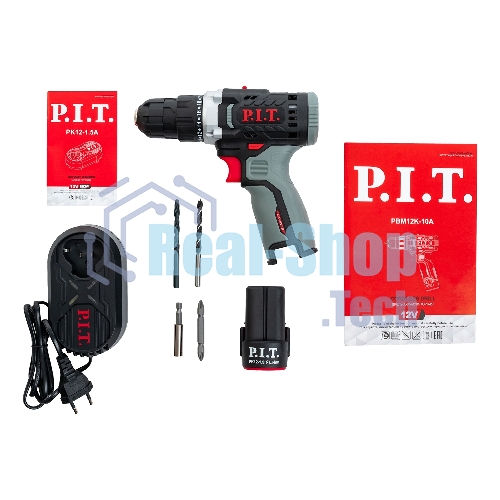 Дрель P.I.T. PBM12K-10A/1 X-DRIVER патрон:быстрозажимной реверс (PBM12K-10A/1)