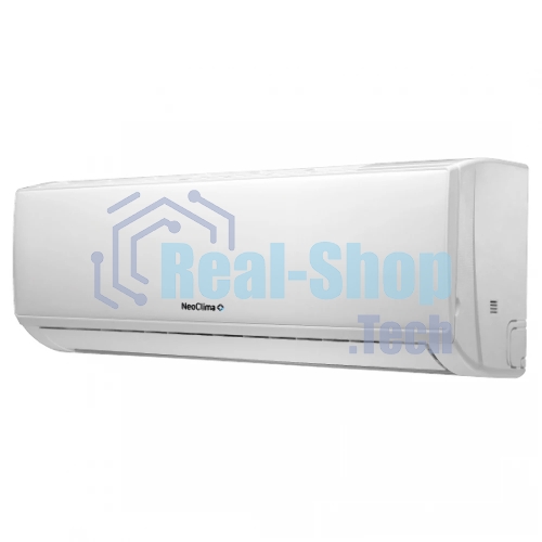 Кондиционер сплит-система настенного типа NeoClima NS/NU-HAL18F 18000 BTU, 50 м², 33/43 дБ, охлаждение, обогрев, осушение, белый (2 коробки)