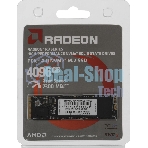 Накопитель SSD AMD Radeon, 4Tb, PCIe 4.0 x4, M.2 2280, NVMe, R/W 7300/6500