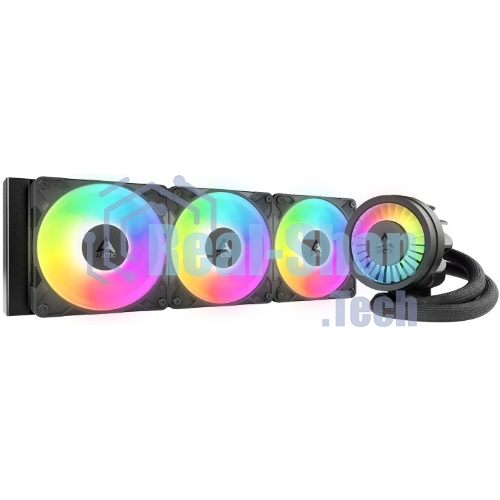 Жидкостная система охлаждения Arctic Cooling Liquid Freezer III Pro 360 ARGB Multi Compatible ACFRE00184A черный 120мм алюминий+медь 3000rpm 4-pin