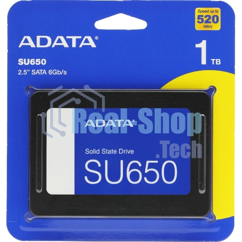 Накопитель SSD ADATA Ultimate SU650, 1Tb, SATA III, 2.5