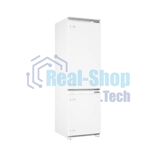 Встраиваемый холодильник Kuppersberg RBN 1761, High-Tech, ВхШхГ 178.5х54х55 см, объем 274 л, инверторный компрессор, электронное управление, скользящее крепление фасада, No Frost, LED освещение, супер заморозка, энергоэффективность А++