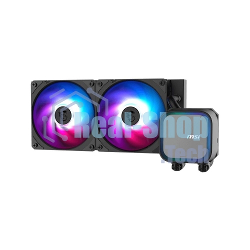 Система жидкостного охлаждения MSI MAG CORELIQUID A13 240 2x ARGb Fan, ARGb Block,