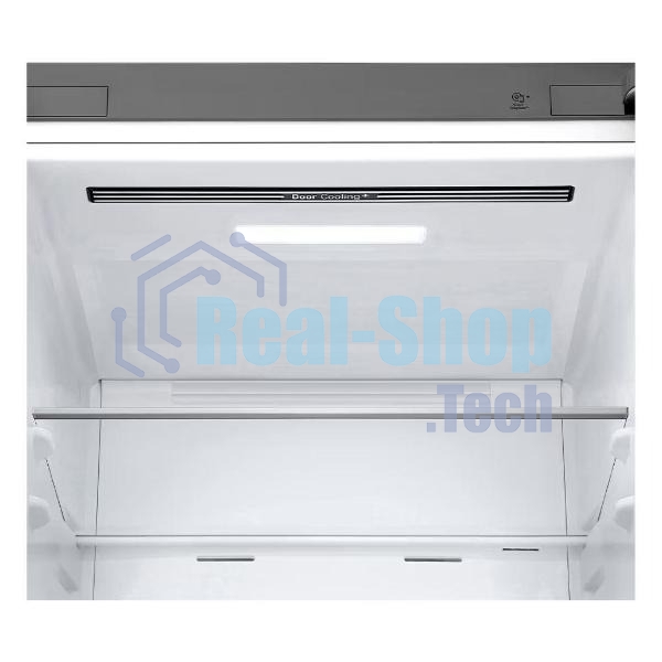 Холодильник LG GC-B459ANMW серебристый двухкамерный 234/110л морозилка снизу, No Frost