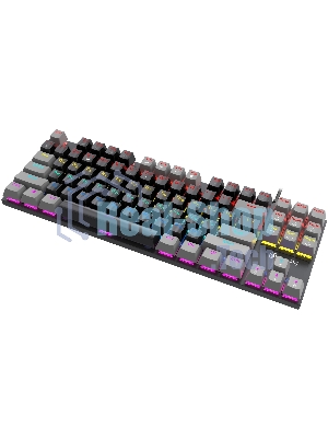 Клавиатура Oklick K600X проводная, USB Type-A, серый