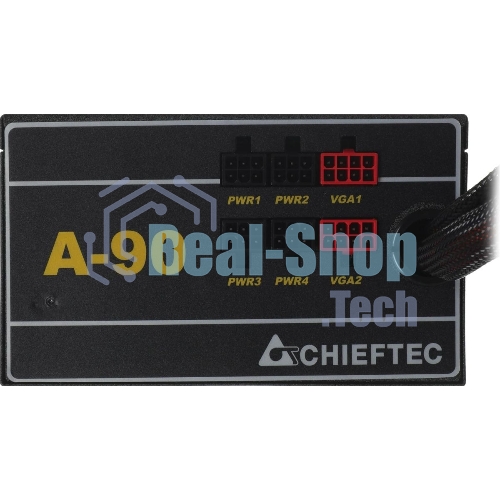 Блок питания Chieftec A-90 GDP-650C RTL, 650Вт, 140мм, модульный, черный