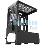 Корпус Bloody CC-125-BK, Mini-Tower, чёрный