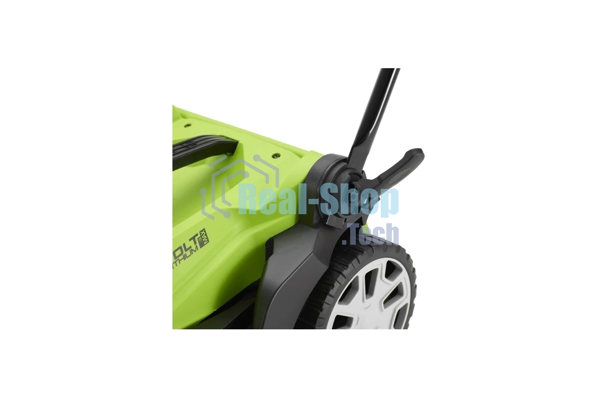 Газонокосилка аккумуляторная GreenWorks G40LM35, 40V, 35 см, без АКБ и ЗУ