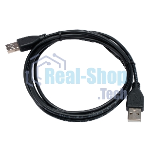 Кабель USB2.0 Cablexpert CC-USB2-AMAM-1.8M, AM/AM, экран, 28/26AWG, медь, Pro, 1.8м, черный, пакет