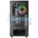 Компьютерный корпус Montech XR черный без БП ATX 3x120мм 2xUSB3.0 1xUSB3.1 audio bott PSU