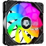 Вентилятор для корпуса ID-COOLING TF-12025-PRO-ARGB REVERSE черный 120мм 1800rpm 35.2db 4-pin
