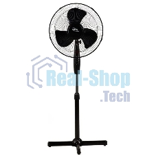 Вентилятор Oasis VF-50PB чёрный, напольный, 50 Вт, 3 скорости, 40 см (2 шт в упак.)