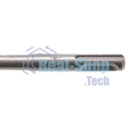 Бур по бетону Denzel двойная спираль, Cobalt W-tip, 10x210 мм, SDS PLUS