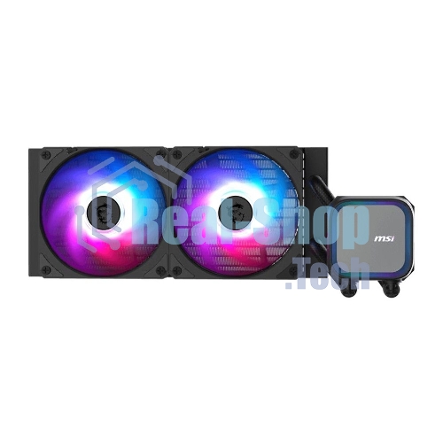 Система жидкостного охлаждения MSI MAG CORELIQUID A13 240 2x ARGb Fan, ARGb Block,