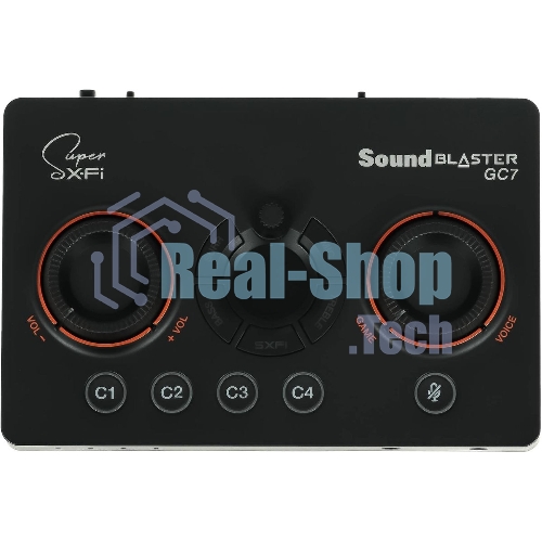 Звуковая карта Creative USB Sound BlasterX GC7 (Super X-Fi Ultra DSP) 7.1 Ret