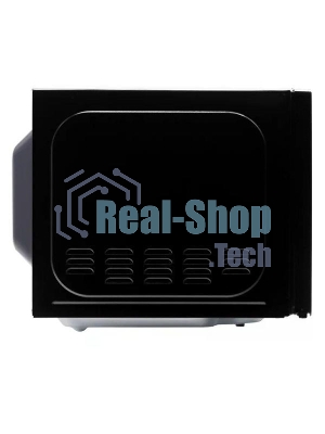 Микроволновая печь HOME HMM207BB черный, 20 л, 700 Вт, переключатели — поворотный механизм