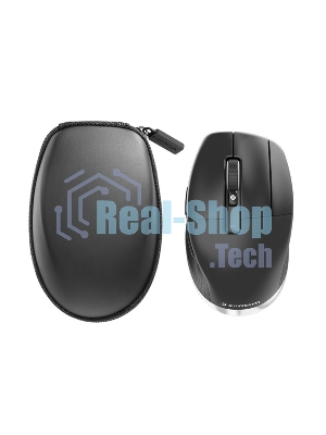 Мышь беспроводная/проводная 3Dconnexion CadMouse Pro Wireless, RTL, Right hand (341450) (3DX-700116) черный, 7200 dpi, радиоканал, Bluetooth, USB, кнопки - 7
