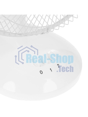 Вентилятор Rix RDF-2200W белый, настольный, 30 Вт, 2 скорости, 22 см