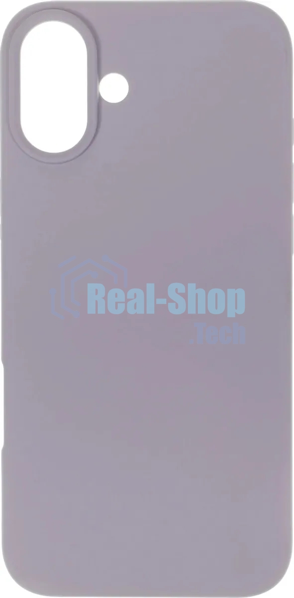 Чехол (клип-кейс) BoraSCO для Apple iPhone 16 Plus Microfiber Case лавандовый (73686)