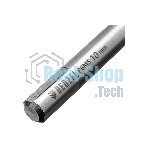 Сверло спиральное по металлу Denzel 10 x 133мм, Р6М5, Golden Tip, многогранная заточка