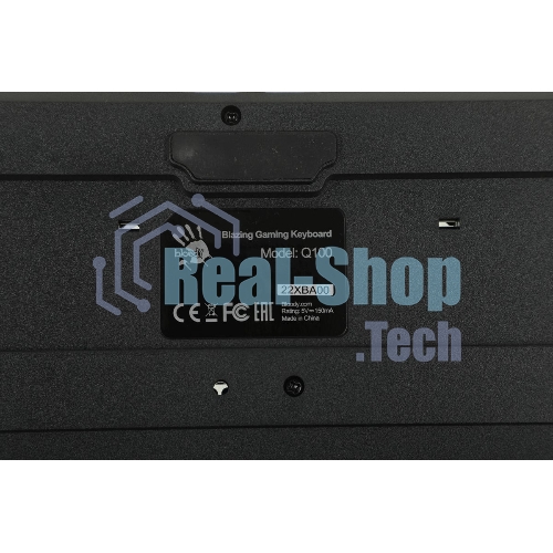 Клавиатура проводная A4Tech Bloody Q100 USB черный