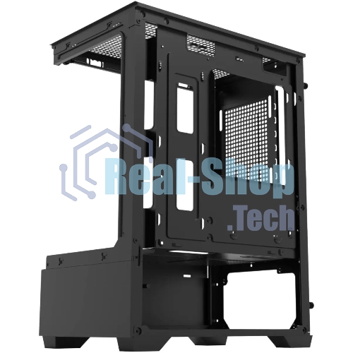 Корпус Bloody CC-125-BK, Mini-Tower, чёрный