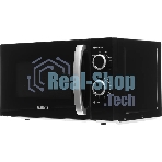 Микроволновая печь Galanz MOG-2009MB черный, 20 л, 700 Вт, переключатели - поворотный механизм