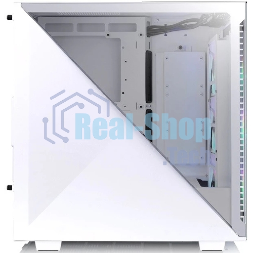Компьютерный корпус Thermaltake Divider 300 TG ARGb белый без БП ATX 2x120мм 2xUSB 3.0 audio front door bott PSU