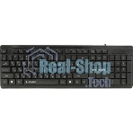 Клавиатура Qumo Office Element K65 проводная, USB Type-A, чёрный