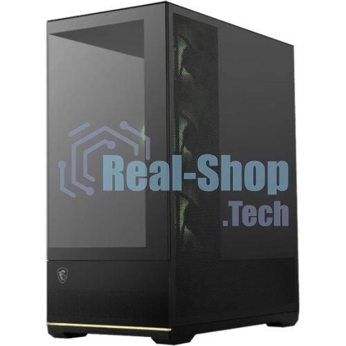 Компьютерный корпус MSI MAG Pano 110R PZ черный без БП ATX 6x120мм 7x140мм 2xUSB 3.0 1xUSB3.1 audio AirDuct bott PSU