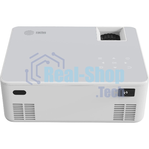 Проектор Cactus CS-PRM.04WT.WUXGA-A LCD 400Lm ANSI (1920x1080) 2000:1 ресурс лампы:50000часов 1xUSB typeA 1xHDMI 2.5кг