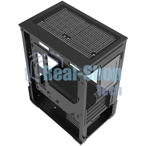 Корпус Bloody CC-125-BK, Mini-Tower, чёрный