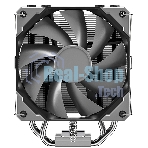 Кулер Cooler ID-Cooling SE-214-XT BASIC черный/серебристый 120мм алюминий+медь 1800rpm 27db 4-pin 180W 150мм