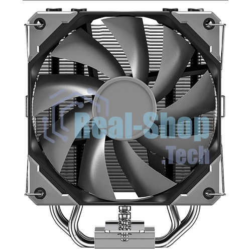 Кулер Cooler ID-Cooling SE-214-XT BASIC черный/серебристый 120мм алюминий+медь 1800rpm 27db 4-pin 180W 150мм