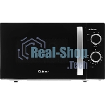 Микроволновая печь Galanz MOG-2009MB черный, 20 л, 700 Вт, переключатели - поворотный механизм