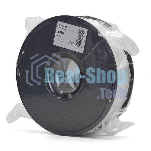 Филамент Crown Micro CM-FILABS019W ABS 1.75 1кг белый