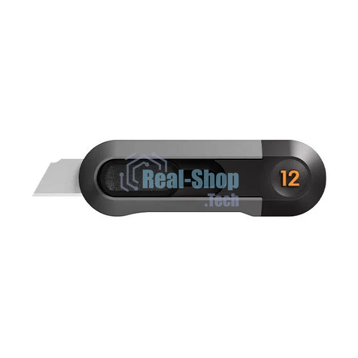 Нож Deli Технический нож Home Series черный Deli HT4007