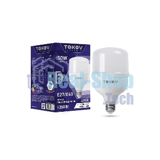 Лампа светодиодная TOKOV ELECTRIC 50Вт HP 4000К Е40/Е27 176-264В