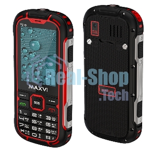 Мобильный телефон Maxvi R2 up красный