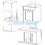 Шкаф духовой электрический Maunfeld EOEC516B2, встраиваемый