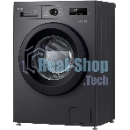 Стиральная машина LG F2Y1WS6J темно-серый, загрузка фронтальная 6,5 кг, 1200 об/мин., класс: A